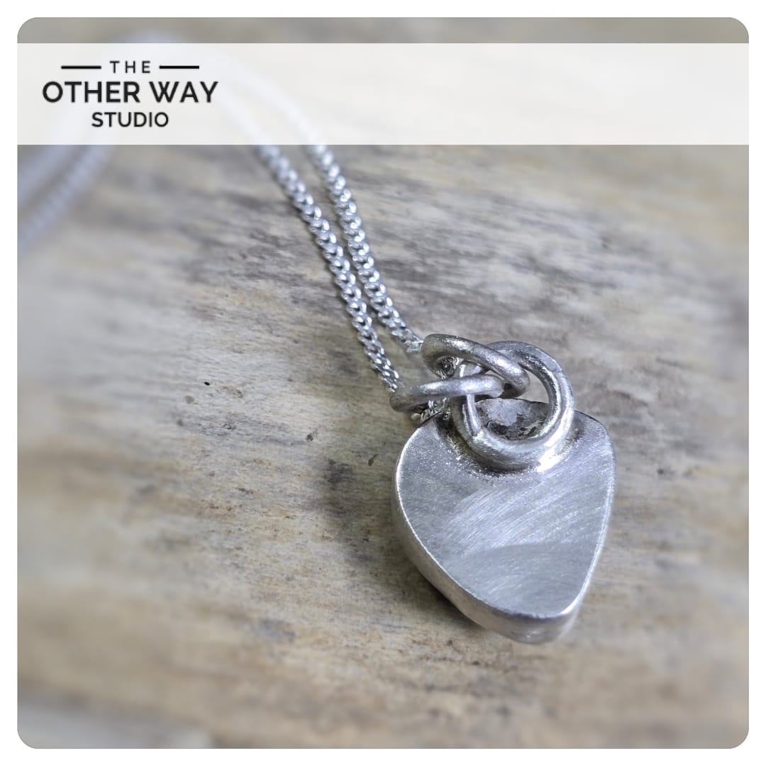 Recycled Silver & Sea Glass